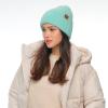 imageCC Fuzzy Beanie for Women Unisex  Acrylic Stretchable Soft Warm Knit Winter Skully HatRecycled Yarnmint