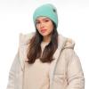 imageCC Fuzzy Beanie for Women Unisex  Acrylic Stretchable Soft Warm Knit Winter Skully HatRecycled Yarnmint