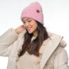 imageCC Fuzzy Beanie for Women Unisex  Acrylic Stretchable Soft Warm Knit Winter Skully HatRecycled Yarnpink