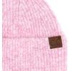 imageCC Fuzzy Beanie for Women Unisex  Acrylic Stretchable Soft Warm Knit Winter Skully HatRecycled Yarnpink