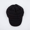imageCC Hatsandscarf Exclusives Womens Ribbed Knit Hat with Brim YJ131YJ2023Black Amazon