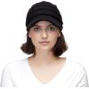 imageCC Hatsandscarf Exclusives Womens Ribbed Knit Hat with Brim YJ131YJ2023Black Amazon