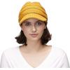 imageCC Hatsandscarf Exclusives Womens Ribbed Knit Hat with Brim YJ131YJ2023Mustard