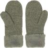imageCC Kids Ages 4 to 7 Thick Fuzzy Fleeced Lined Matching Winter Mittens Gloves Star Lt Melange Gray