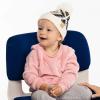 imageCC Kids Babies Soft Stretch Cable Knit Faux Fur Pom Pom Beanie HatAztec White