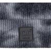 imageCC Kids Babies Soft Stretch Cable Knit Faux Fur Pom Pom Beanie HatTie Dye Dark GrayLight Gray