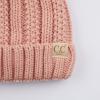 imageCC Kids Beanie Ages 25 Warm Chunky Thick Stretchy Knit Slouch Beanie Skull Kids Hat with PomPink