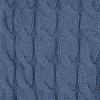 imageCC Kids Cable Knit Infinity Scarf For Boys Girls  Comfortable Soft Warm Children Youth Knit MufflerDkdenim