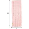 imageCC Kids Cable Knit Infinity Scarf For Boys Girls  Comfortable Soft Warm Children Youth Knit MufflerPale Pink