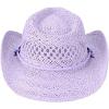 imageCC Kids Cowboy HatAdjustable Chin Straplavender