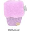 imageCC Kids Faux Fur Sherpa Lined Convertible MittensLavender