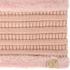 imageCC Kids Ribbed Neck Warmer For Boys Girls  Comfortable Soft Warm Children Youth Knit Neck Gaiter with Fuzzy LiningIndi Pink