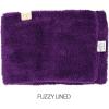 imageCC Kids Ribbed Neck Warmer For Boys Girls  Comfortable Soft Warm Children Youth Knit Neck Gaiter with Fuzzy LiningPurple