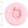 imageCC Kids Soft Knit Beret for Girls  Confortable Soft Childrens Beret with Adjustable StringBaby Pink