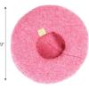 imageCC Kids Soft Knit Beret for Girls  Confortable Soft Childrens Beret with Adjustable StringNew Candy Pink