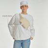 imageCC Large Fanny Pack  MultiColor Belt Bag 100 Polyester Adjustable Strap Lightweight Waist Pack BeigeBeige