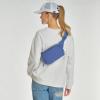imageCC Large Fanny Pack  MultiColor Belt Bag 100 Polyester Adjustable Strap Lightweight Waist Pack BeigeNavy