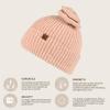 imageCC Messy Bun SnapOn Bow Beanie with Sequins for WomenIndi Pink