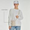 imageCC Mini Sling Crossbody Belt Bag  MultiColor 100 Nylon Lightweight Small PouchBeige