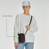imageCC Mini Sling Crossbody Belt Bag  MultiColor 100 Nylon Lightweight Small PouchBlack