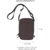 imageCC Mini Sling Crossbody Belt Bag  MultiColor 100 Nylon Lightweight Small PouchDusty Mauve