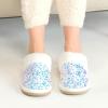 imageCC MultiOption Colorful SlipOn Slippers With Faux Fur Lining IndoorOutdoor House For WomenSequin  White