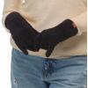 imageCC Plush Terry Chenille Gloves For Women  Fuzzy Stretchable Soft Warm Cold weather Winter GlovesBlack
