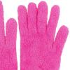 imageCC Plush Terry Chenille Gloves For Women  Fuzzy Stretchable Soft Warm Cold weather Winter GlovesHot Pink