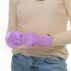 imageCC Plush Terry Chenille Gloves For Women  Fuzzy Stretchable Soft Warm Cold weather Winter GlovesLavender