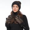 imageCC Sequin Mittens For Women  Stretchable Soft Warm Cold weather Winter GlovesGold