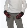imageCC Sequin Mittens For Women  Stretchable Soft Warm Cold weather Winter GlovesRed  Black