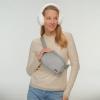 imageCC Sherpa Fanny Pack For Women Unisex  Fuzzy Daily Waist Crossbody Belt bag With Adjustable Strap TealFuzzyLt Grey