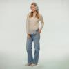 imageCC Sherpa Fanny Pack For Women Unisex  Fuzzy Daily Waist Crossbody Belt bag With Adjustable Strap TealFuzzyLt Grey