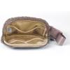 imageCC Sherpa Fanny Pack For Women Unisex  Fuzzy Daily Waist Crossbody Belt bag With Adjustable Strap TealSherpaTaupe