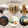imageCC Sherpa Fleece Knit Beanie and Mittens Set Winter Accessories for Women Soft StretchyBeige