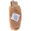 imageCC Soft Faux Fur Fuzzy Lined Flip Up Down Top Fingerless Mitten Gloves Solid Beige