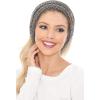 imageCC Soft Stretch Winter Warm Cable Knit Fuzzy Lined Ear Warmer Headband3 Tone Brown