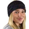 imageCC Soft Stretch Winter Warm Cable Knit Fuzzy Lined Ear Warmer HeadbandBlack Mix