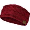 imageCC Soft Stretch Winter Warm Cable Knit Fuzzy Lined Ear Warmer HeadbandBurgundy
