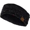 imageCC Soft Stretch Winter Warm Cable Knit Fuzzy Lined Ear Warmer HeadbandConfetti Black
