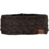 imageCC Soft Stretch Winter Warm Cable Knit Fuzzy Lined Ear Warmer HeadbandConfetti Brown