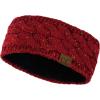 imageCC Soft Stretch Winter Warm Cable Knit Fuzzy Lined Ear Warmer HeadbandConfetti Burgundy