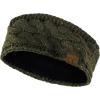 imageCC Soft Stretch Winter Warm Cable Knit Fuzzy Lined Ear Warmer HeadbandConfetti Dark Olive