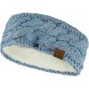 imageCC Soft Stretch Winter Warm Cable Knit Fuzzy Lined Ear Warmer HeadbandConfetti Denim