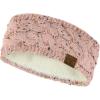 imageCC Soft Stretch Winter Warm Cable Knit Fuzzy Lined Ear Warmer HeadbandConfetti Indi Pink