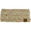 imageCC Soft Stretch Winter Warm Cable Knit Fuzzy Lined Ear Warmer HeadbandConfetti Latte