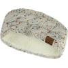 imageCC Soft Stretch Winter Warm Cable Knit Fuzzy Lined Ear Warmer HeadbandConfetti Oatmeal