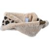 imageCC Soft Stretch Winter Warm Cable Knit Fuzzy Lined Ear Warmer HeadbandLeopard Camel