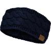 imageCC Soft Stretch Winter Warm Cable Knit Fuzzy Lined Ear Warmer HeadbandNavy
