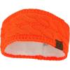 imageCC Soft Stretch Winter Warm Cable Knit Fuzzy Lined Ear Warmer HeadbandNeon Orange